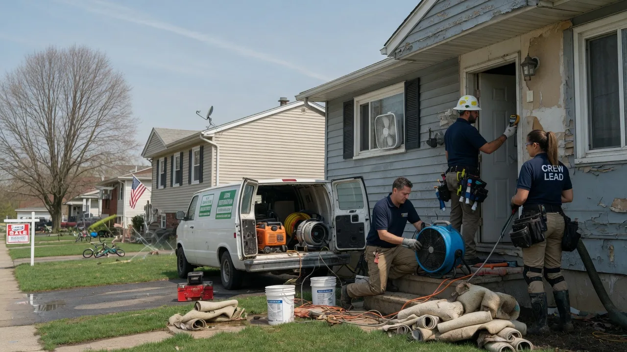 Flood Cleanup in Quakertown, PA near me