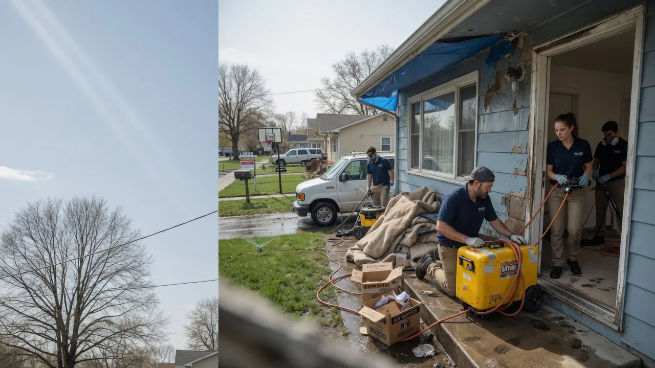 Basement Flood Cleanup in Quakertown, PA near me